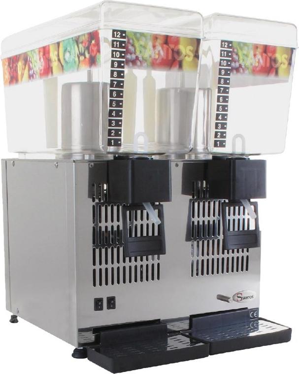 Santos Kaltgetränkespender 2 X 12L 34-2 A