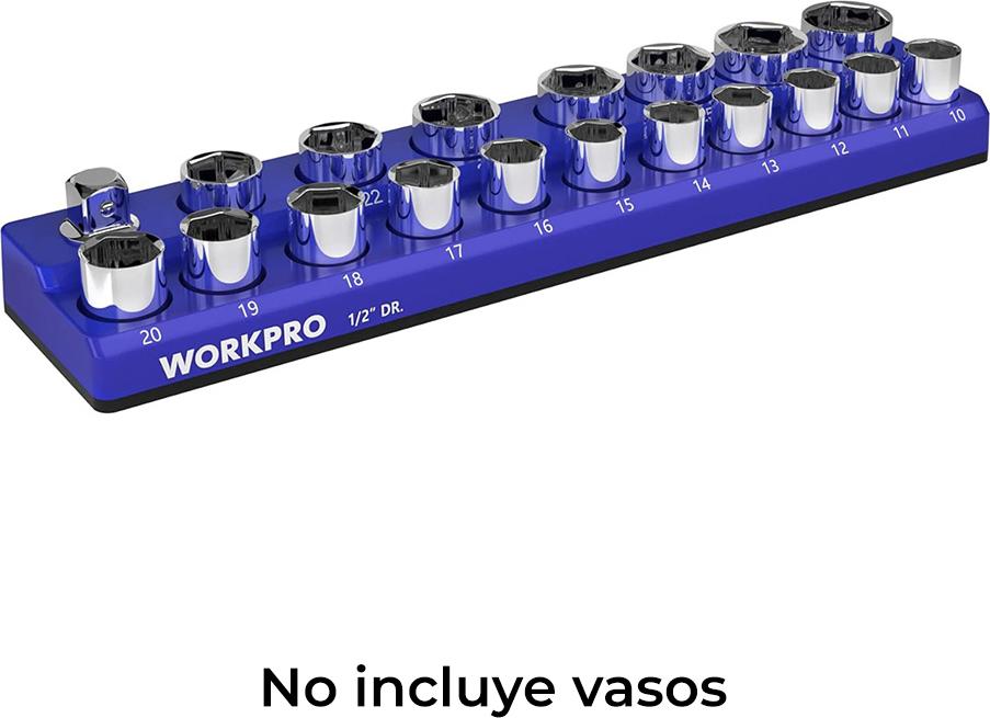 workpro Leere magnetische Becherorganisation de 1/2" Standard