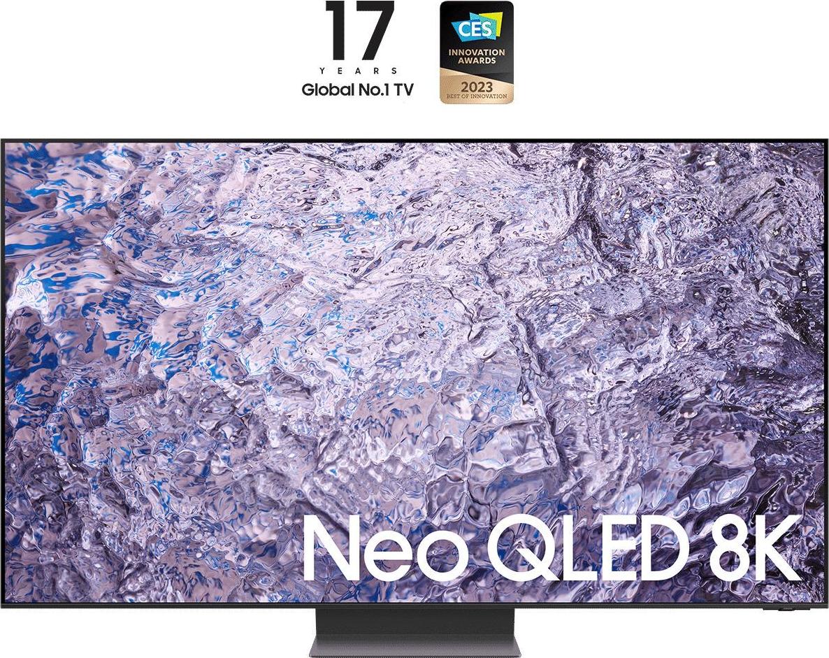 Samsung Series 8 QE75QN800CT, 190,5 cm (75"), 7680 x 4320 px, Neo QLED, Smart TV, Wi-Fi, Čierna