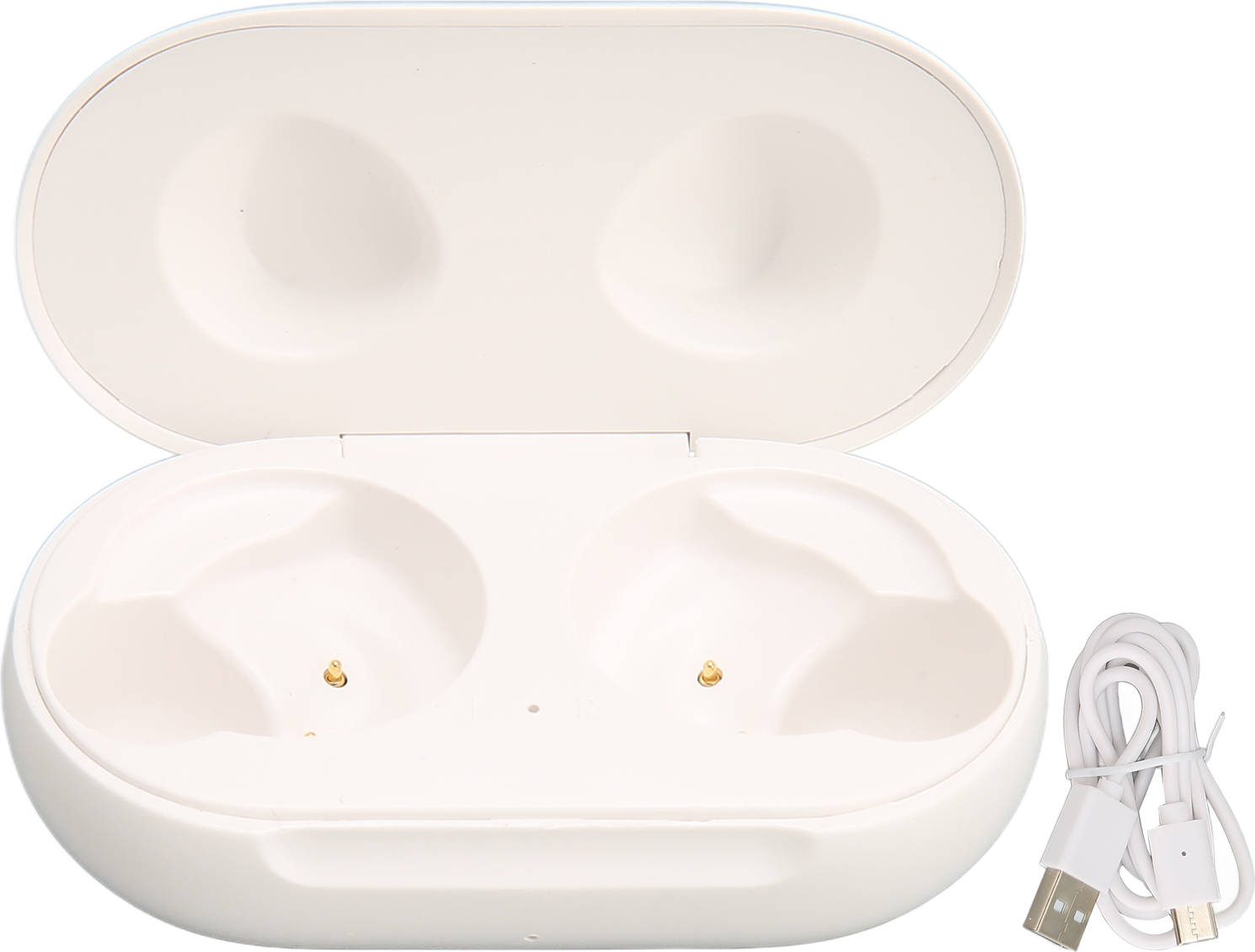 Mmgoqqt Ladeetui für Galaxy Buds, 300 mAh, USB C, Ersatz-Ladeetui, Dockstation für Galaxy Buds SM R170 SM R175 Kau-XXT-LA-250424-161