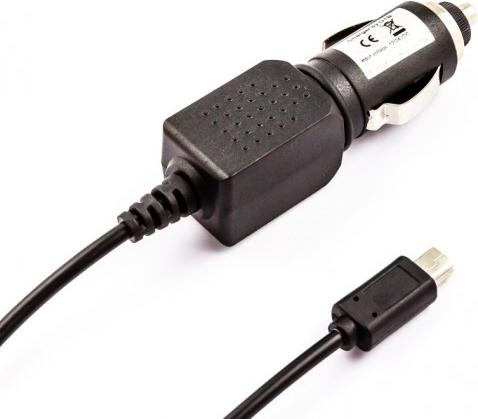 AccuCell Kfz-Ladegerät, Autoladegerät für Smartphones, PDAs mit Mini-USB, 1000mA EG-72280