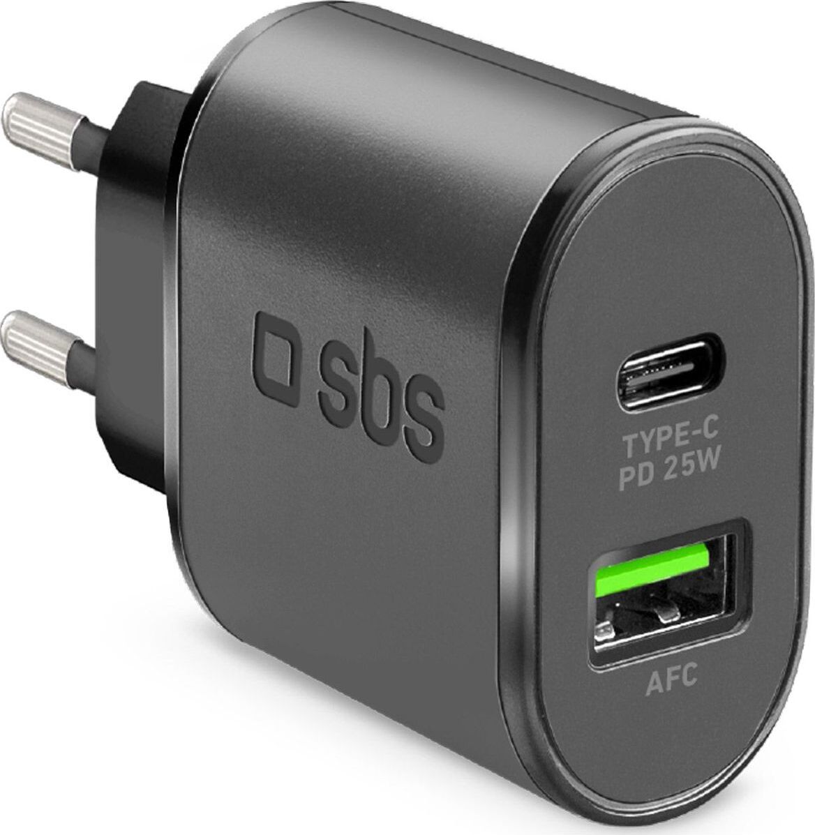 Zásuvná nabíjačka SBS Dual USB/USB-C 25W