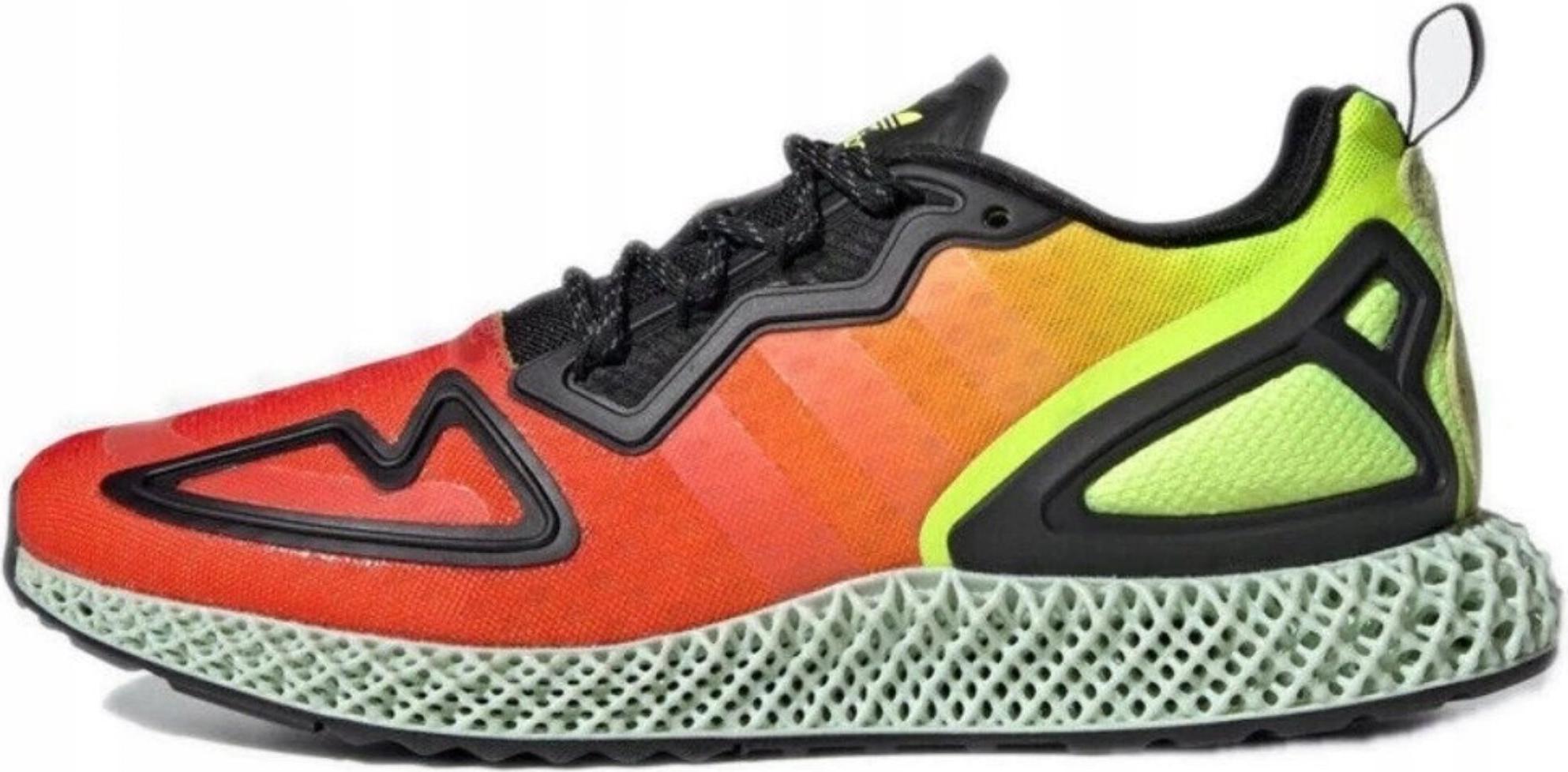 Adidas ZX 2K 4D Schuhe mit 4D-Drucktechnologie und datenbasierter Dämpfung FV9028