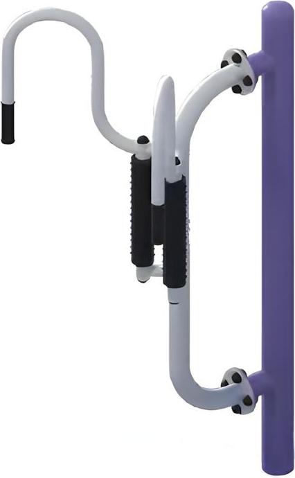 Klimmzugstangen Straßensportgeräte Kraftstationen Schulterpresse Butterfly