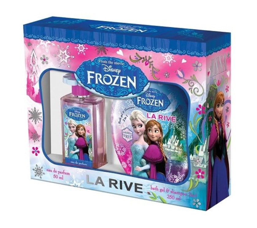 La Rive Frozen šampon a sprchový gél 2v1 250 ml + EDP 50 ml darčeková sada