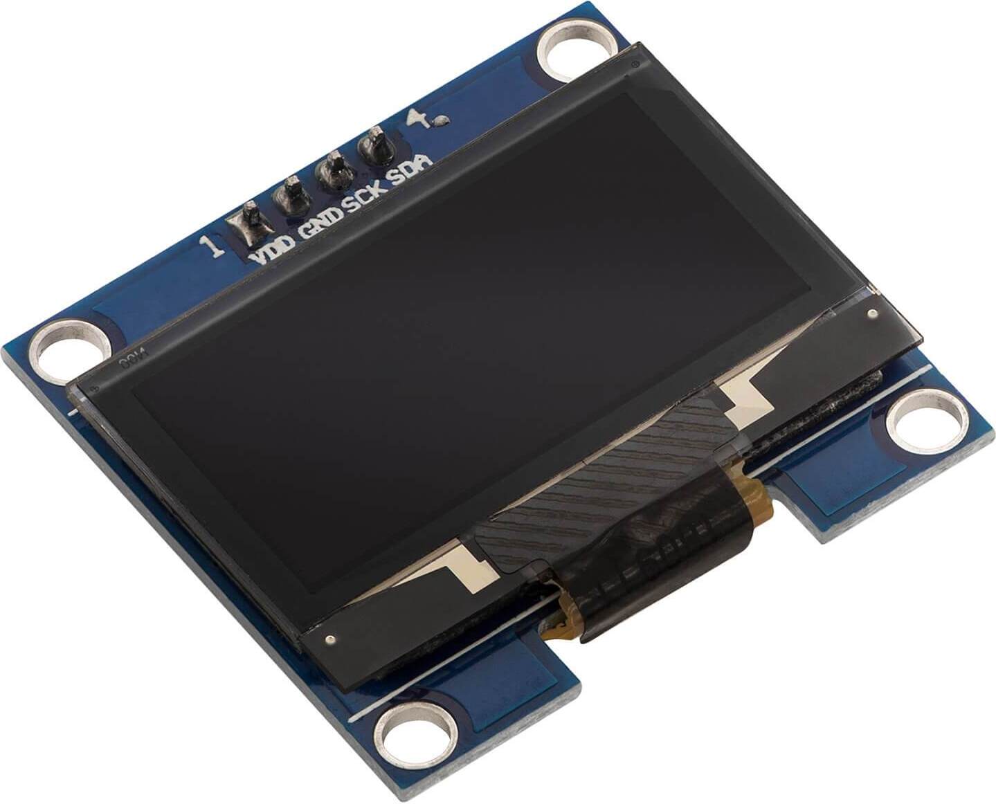 AZDelivery AZ-Delivery Displays 1,3 Zoll OLED I2C 128 x 64 Pixel Display kompatibel mit Arduino und Raspberry Pi, 1x OLED A 1-6