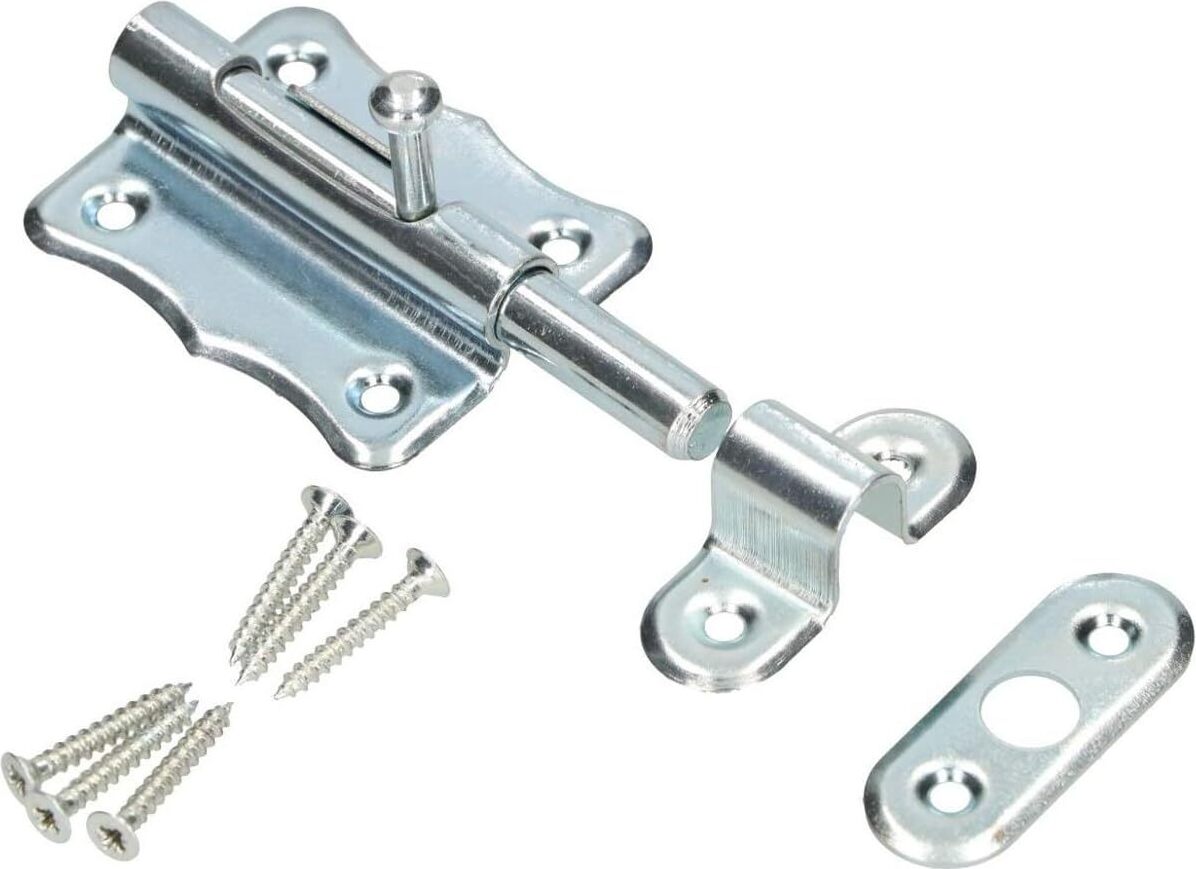 KOTARBAU® Türriegel 50 mm Grendelriegel Schlossriegel Verriegelung Schieberiegel Torriegel Möbelriegel Schubriegel Bolzenriegel