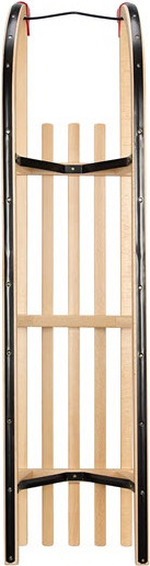 Nijdam Holzschlitten Sledge Wood - Davos 120 cm Neu er456