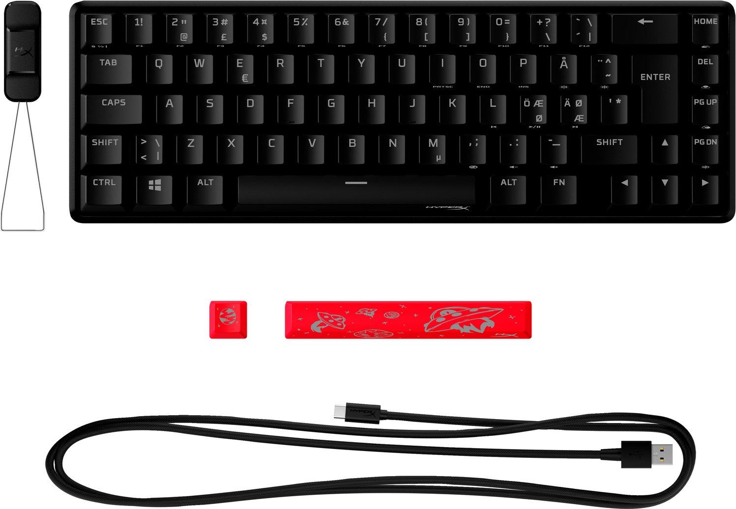 HyperX Alloy Origins 65 mechanische Gaming-Tastatur 4P5D6AN