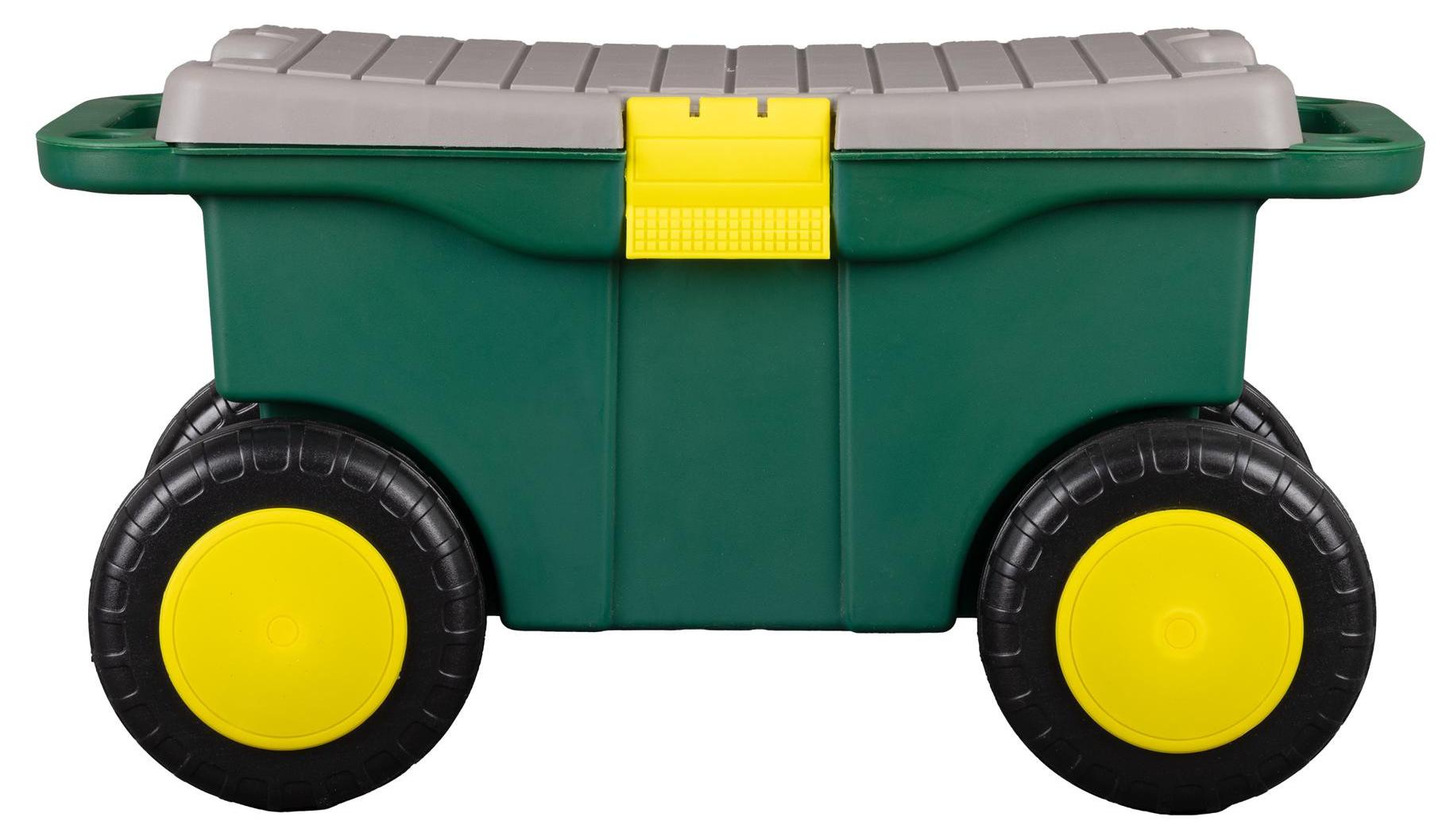 HI Gartenwagen rollbar Transportwagen Garten Handwagen klein