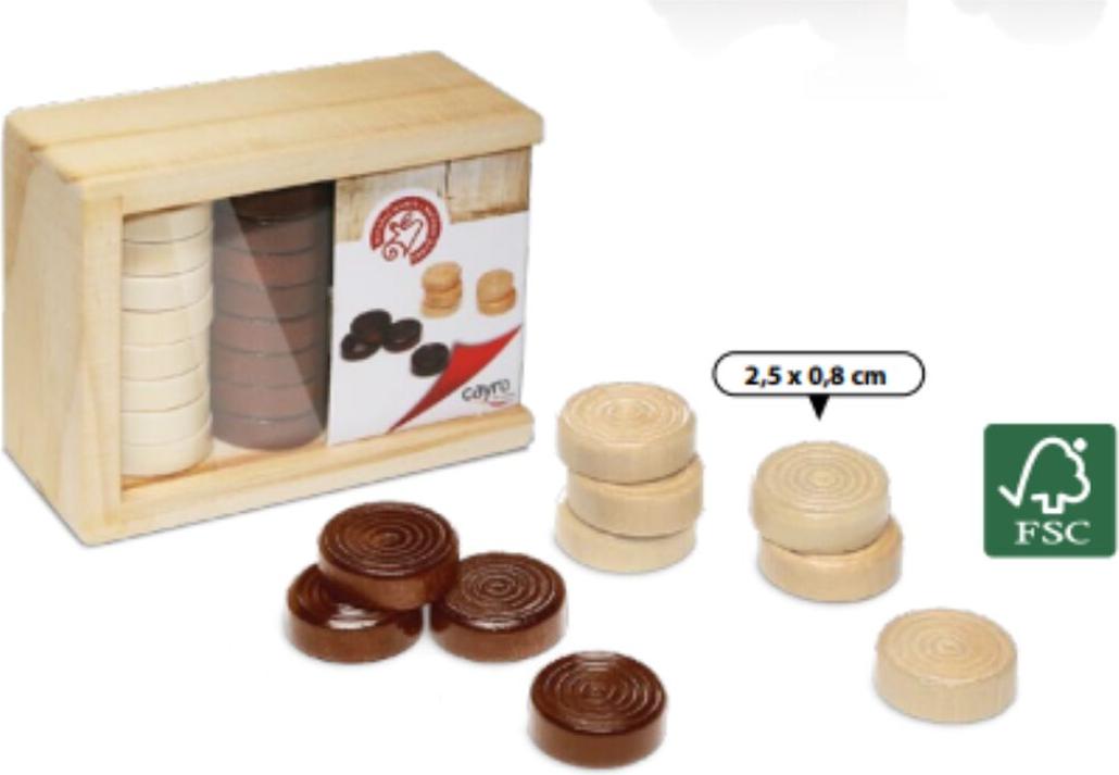 Damen Jetons Cayro 617 Holz S2412042