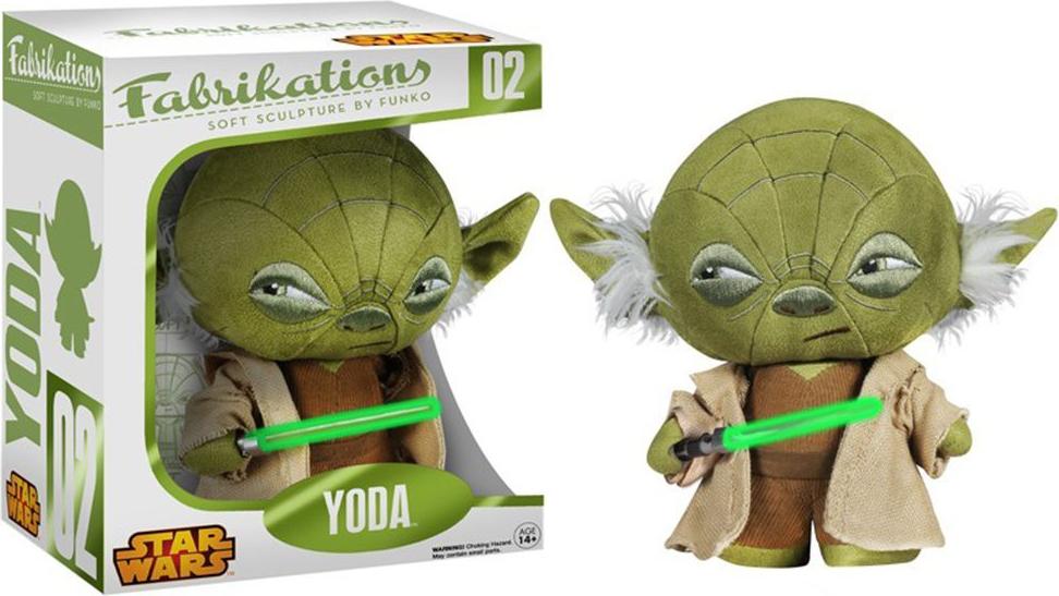 Funko, LLC Star Wars - Fabrikations Plüsch - Yoda 15cm 4061
