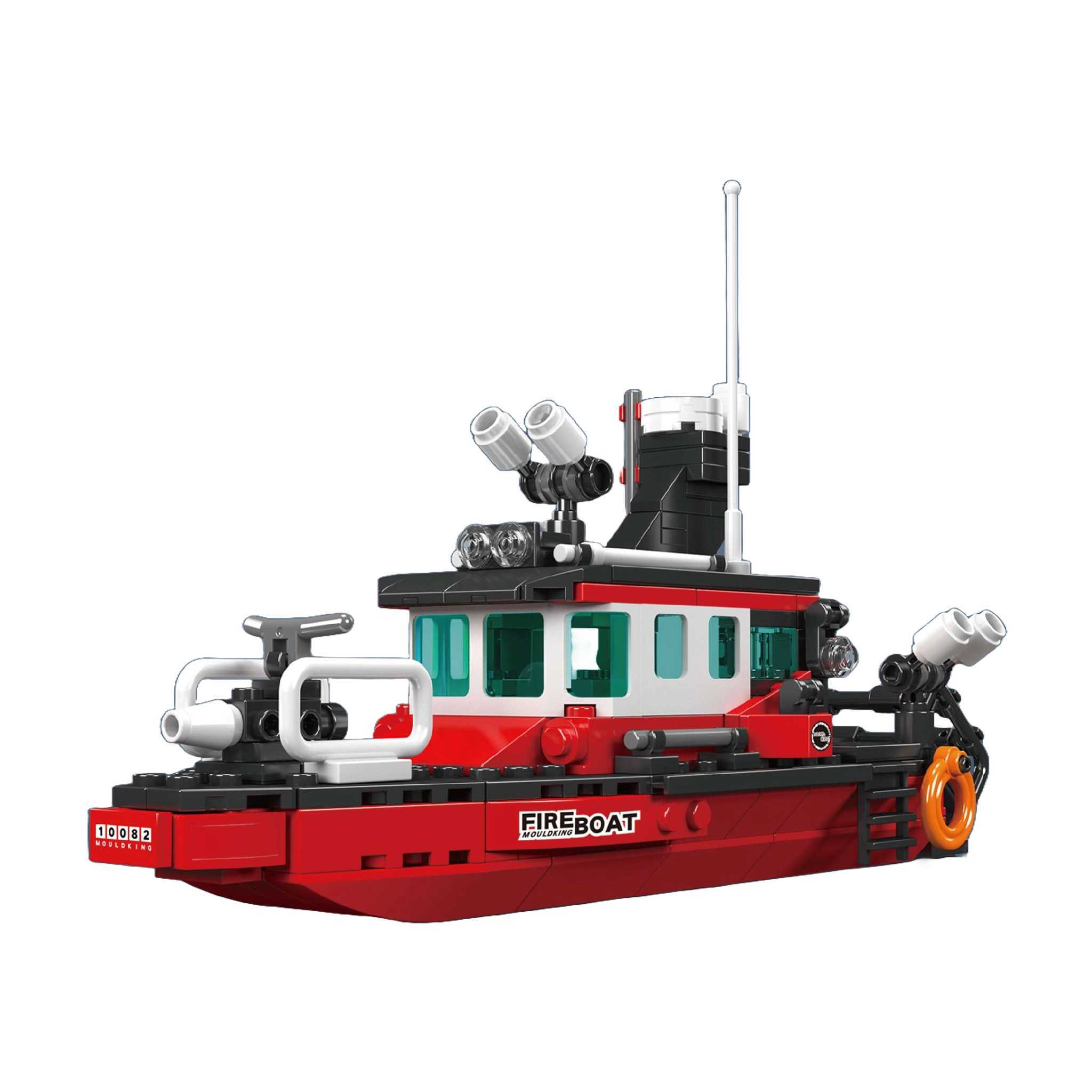 MoULD KING Mould King Feuerlöschboot, 315 Teile 10082