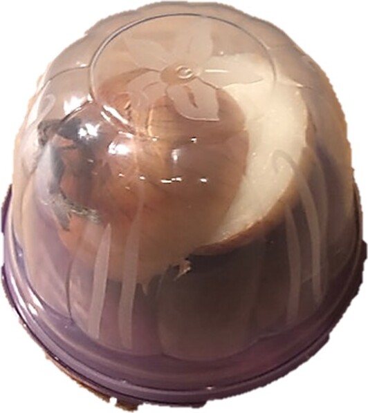 Conny Clever® Zwiebel Dose 3er Set auch für Tomaten Käse und allen kleinen Produkte geruchslos im Kühlschrank lagern 695