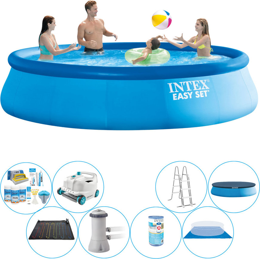 Bazén s príslušenstvom - Intex Easy Set Round 457x107 cm
