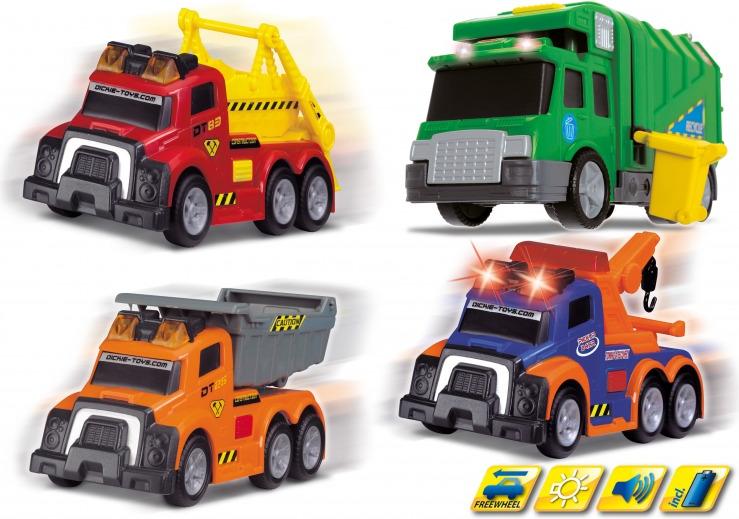 Fisher-Price Mix aus kleinen Stadtfahrzeugen, 4 Typen