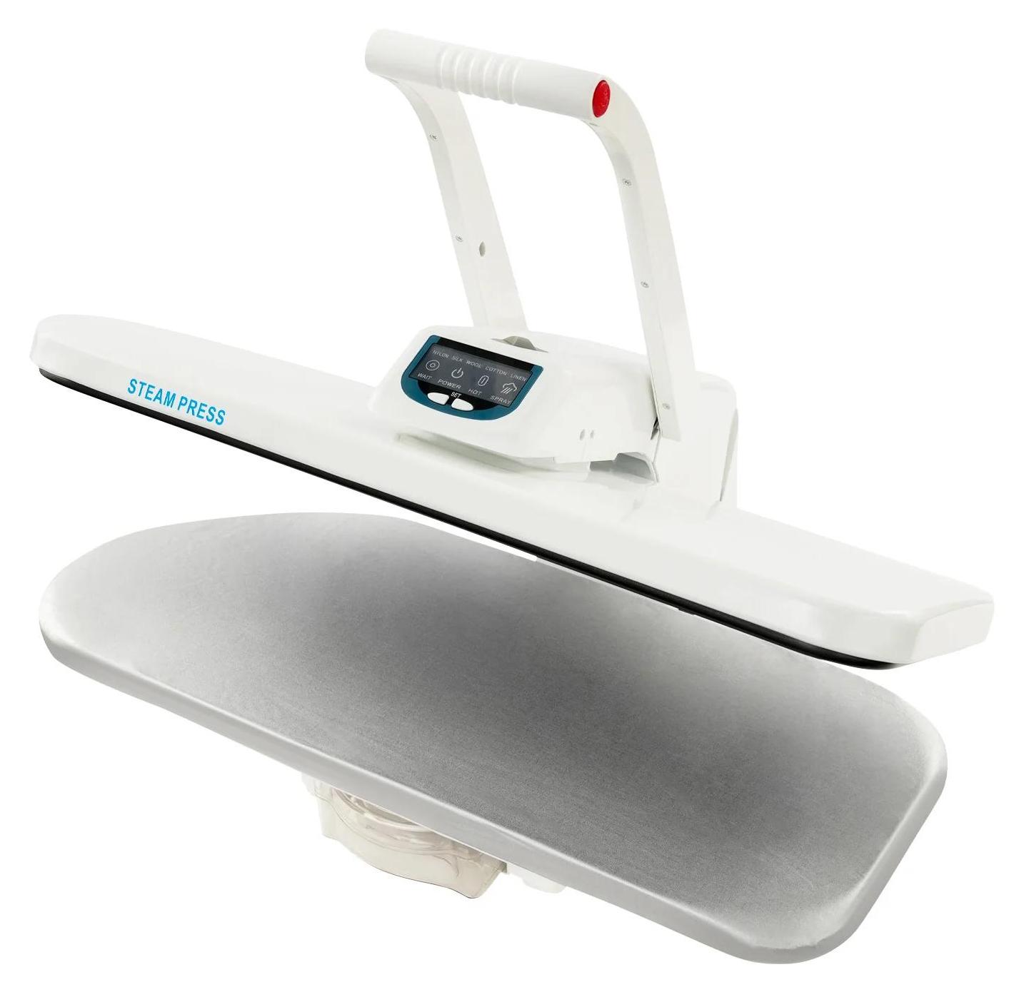 StarTech Digitale Dampfpresse - Tisch-Bügelpresse 1600W - 5 Programme - Dampfstoß - Touchdisplay - 220–240V - Weiß