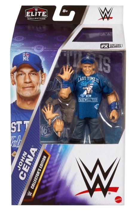 WWE John Cena Exclusive Retirement Tour Collectors Edition Mattel Elite Collection Series 119 Wrestling Action Figure Toy JGV12