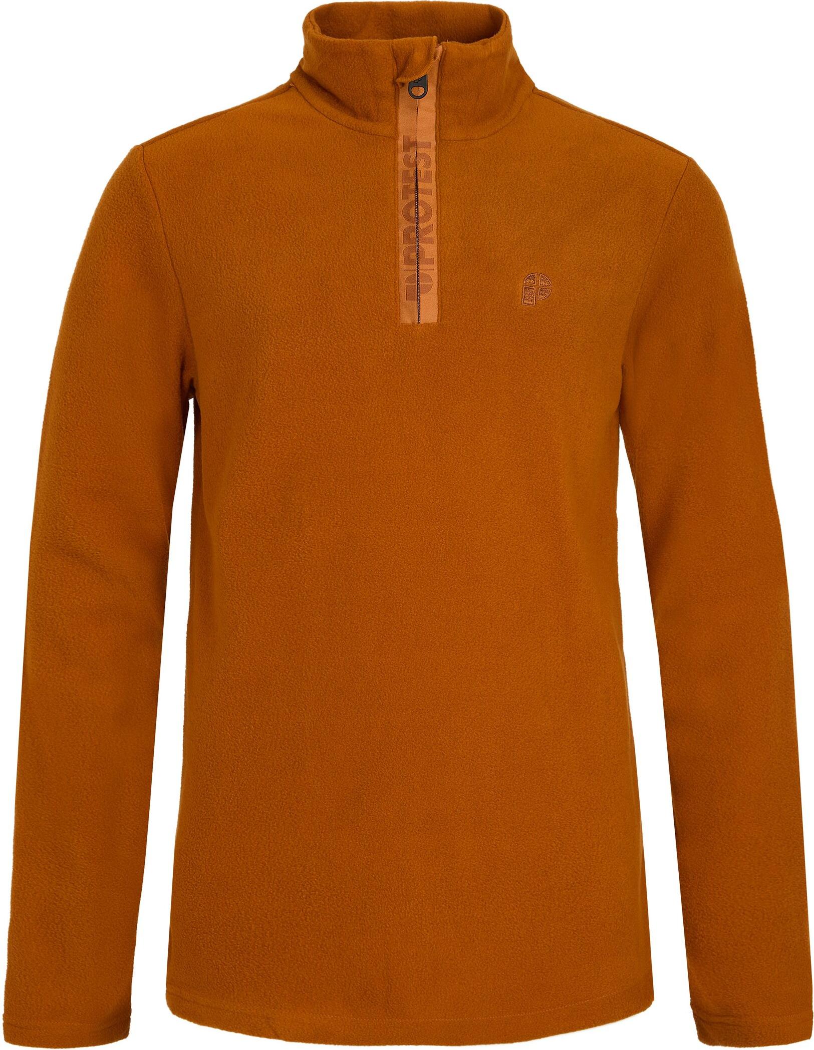 PROTEST PERFECTY JR 1/4 zip top Umberorange Umberorange 176 3810400