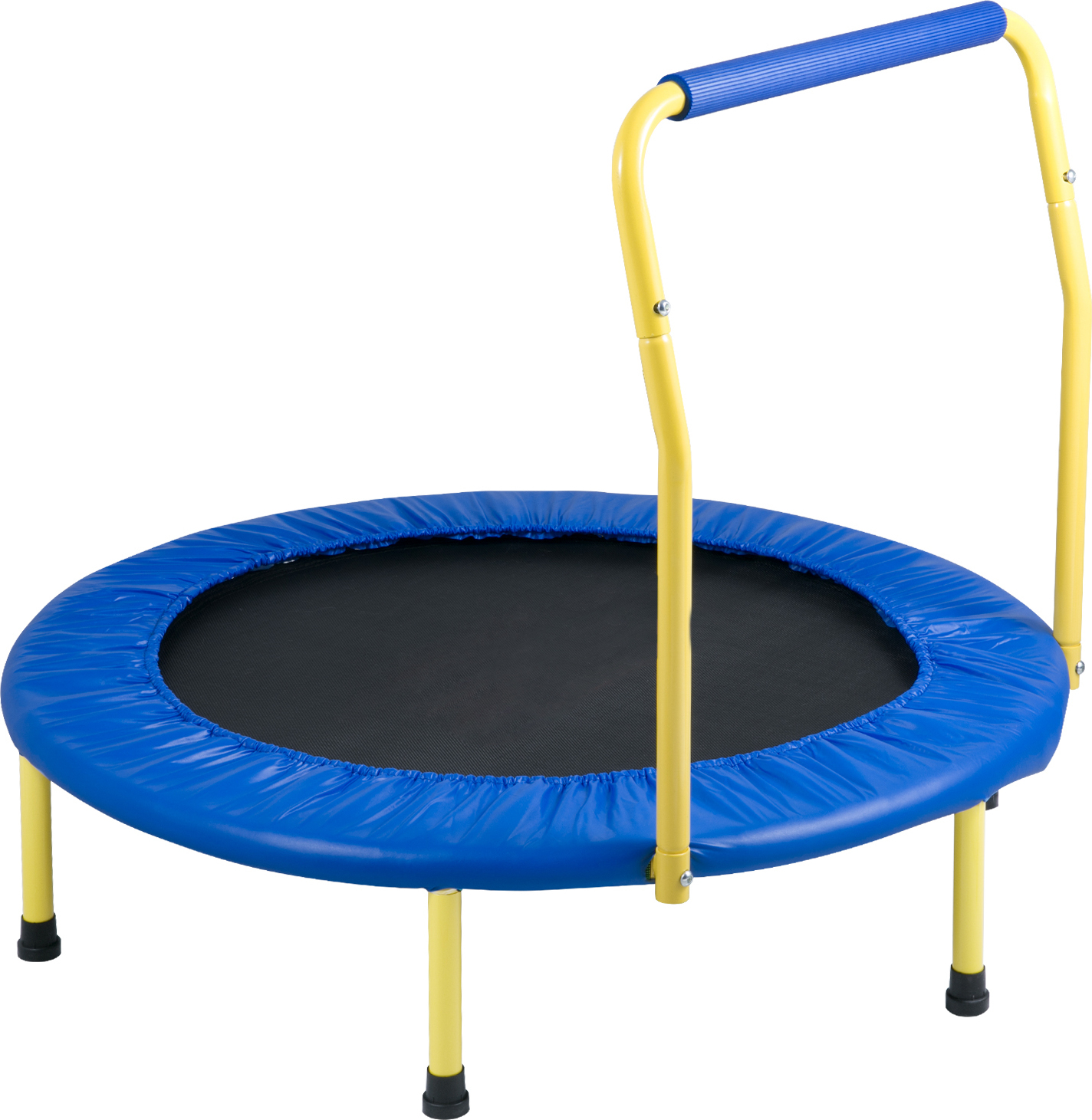 SucceBuy 3FT trampolína pre deti, 36" vnútorná/ vonkajšia trampolína s penovou rukoväťou, trampolína pre voľný čas