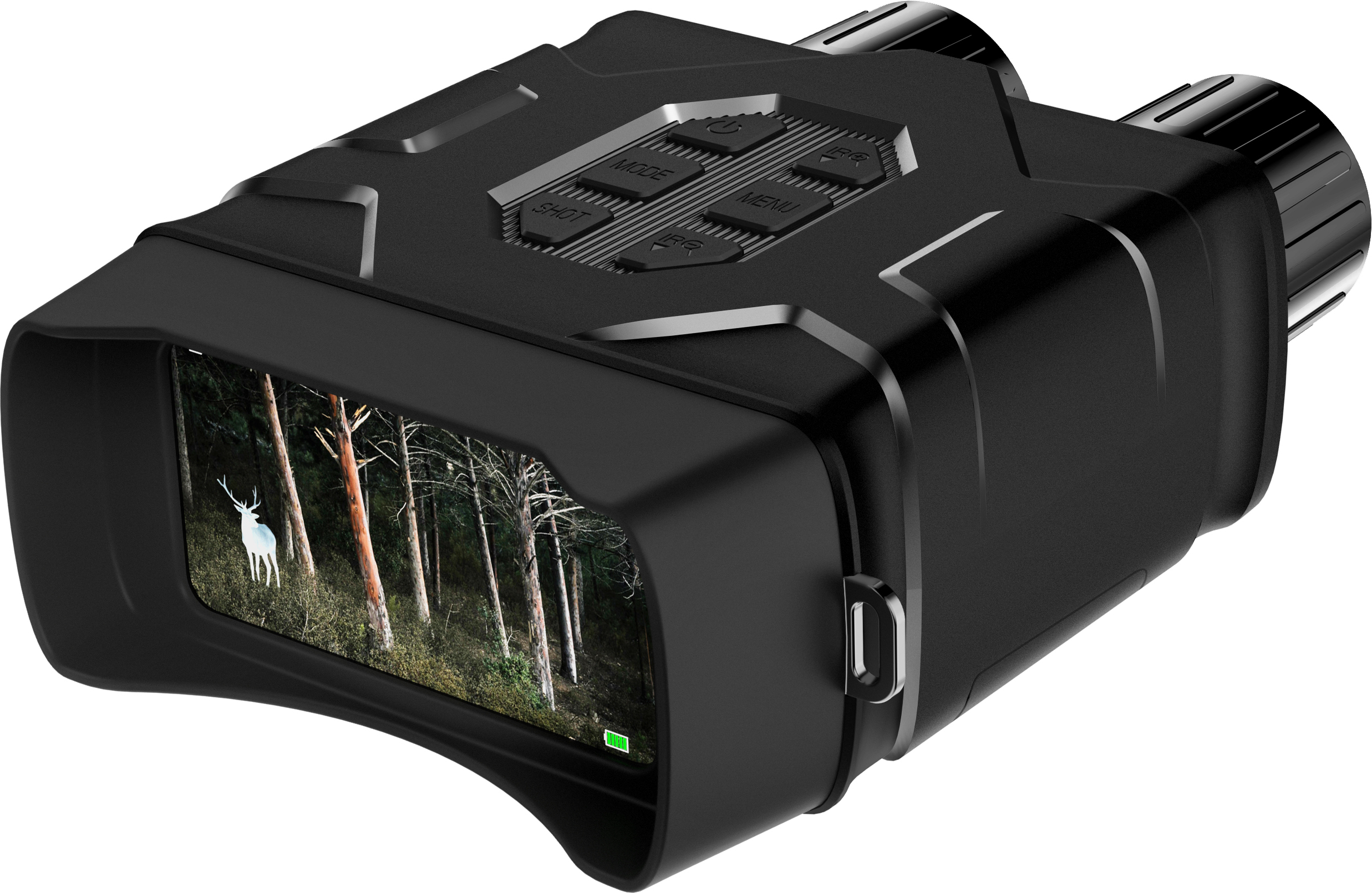 12x32 Digitales Fernglas Mit Kamera - 8x Digitalzoom, 12x Optischer Zoom - 2,4 Zoll Display