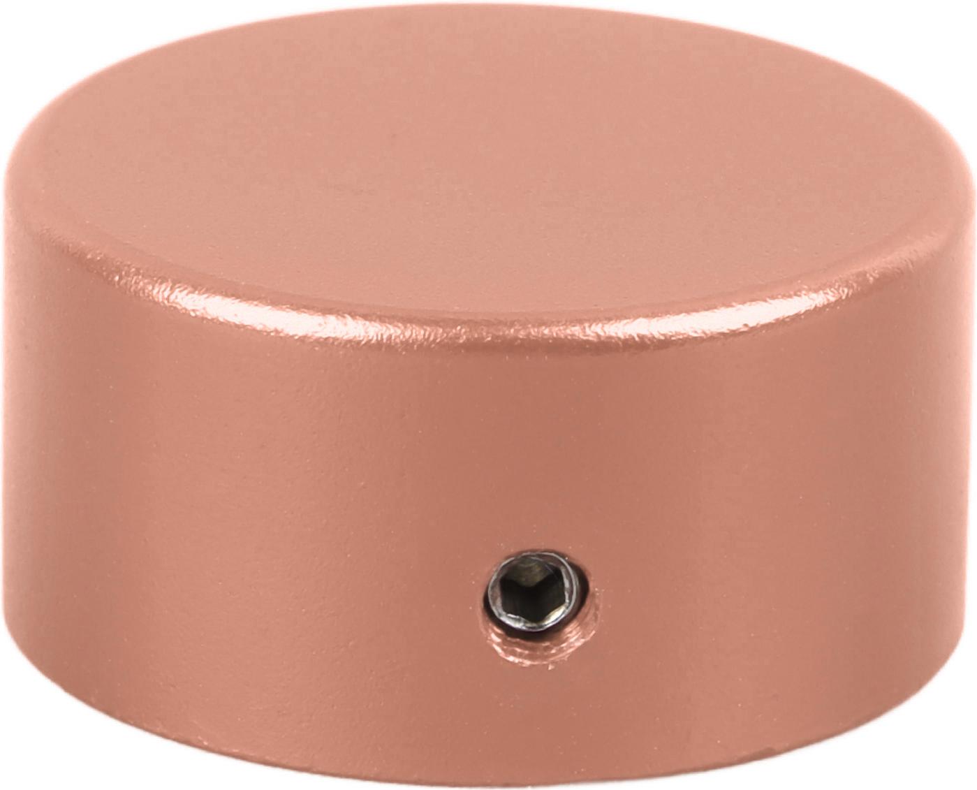 Cocosity Pedal-Fu?schalter-Aufsatz, Aluminium-Pedal-Fu?schalter-Aufsatz, Pedal-Fu?schalter-Kappe, E-Gitarren-Spike-Schutzeffekt, Pedal-Fu?-Nagelkappe (Rosgold)