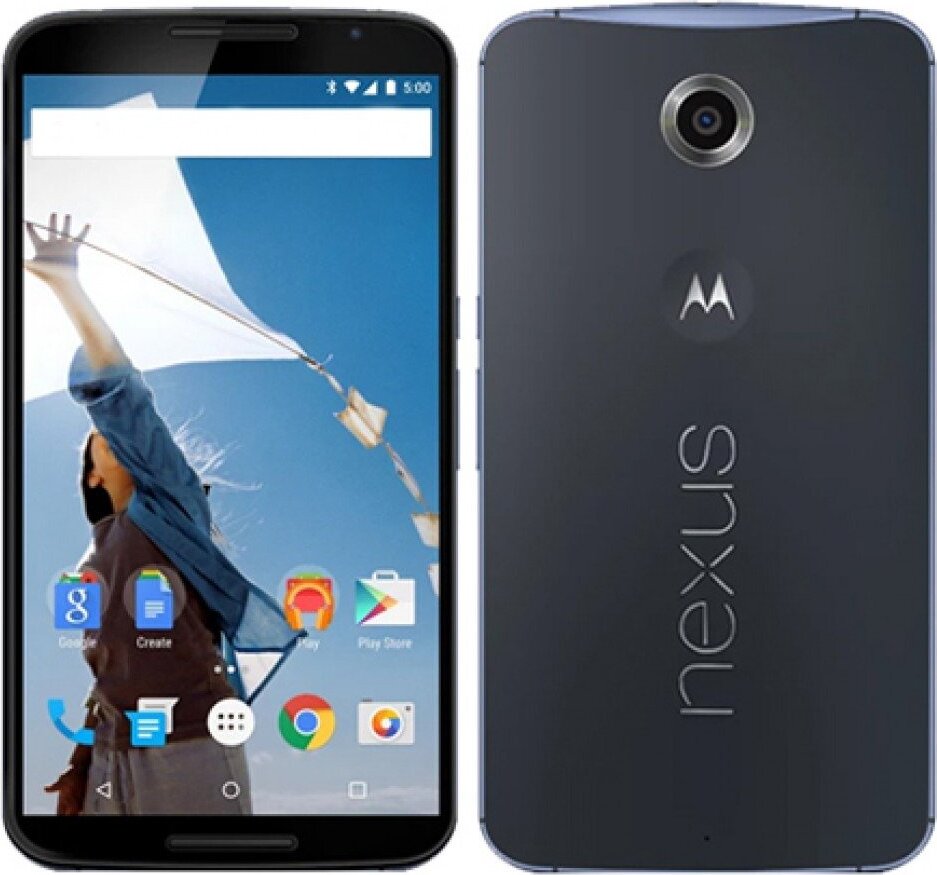 Motorola Nexus 6 XT1100 Blau 3GB/32GB LTE 15,2cm (6Zol) Android Smartphone