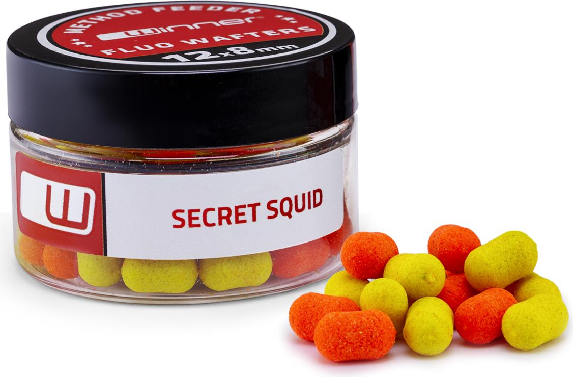 Tandem Baits Fluo Wafters 20 g - Köder für die geheime Tintenfischmethode 36666