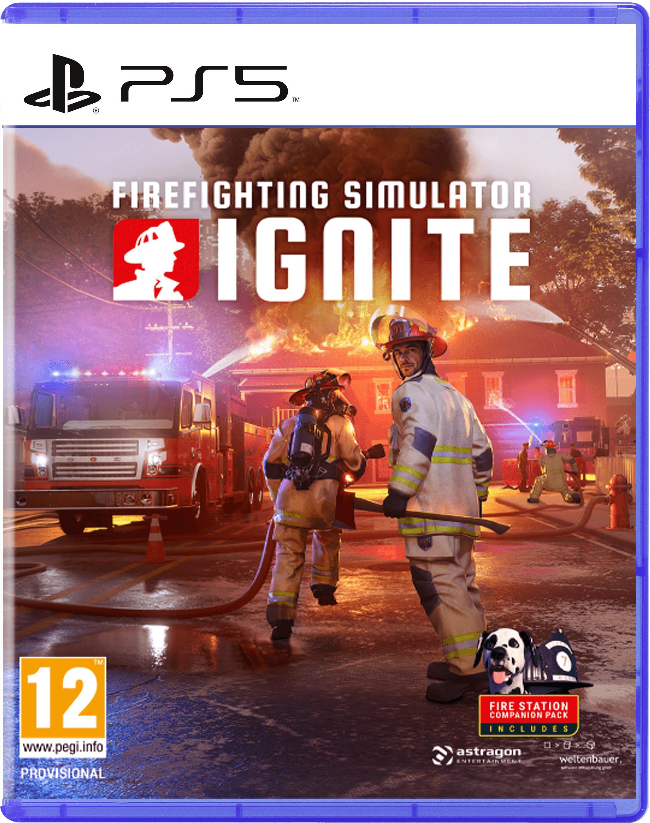 Astragon Firefighting Simulator: Ignite, PlayStation 5, Multiplayer-Modus, RP (Rating Pending)