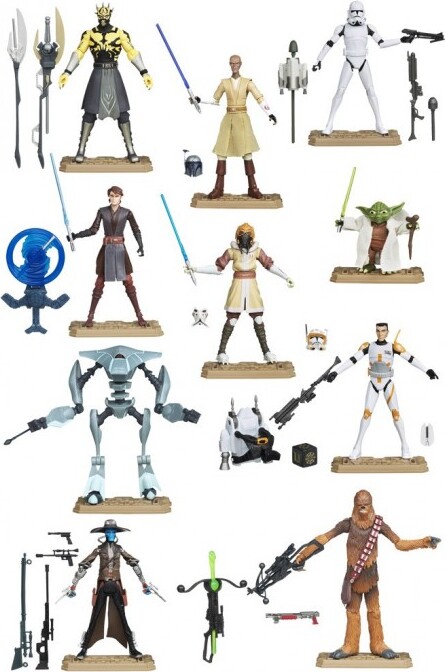 Hasbro Star Wars - Clone Wars - Basisfiguren 656327