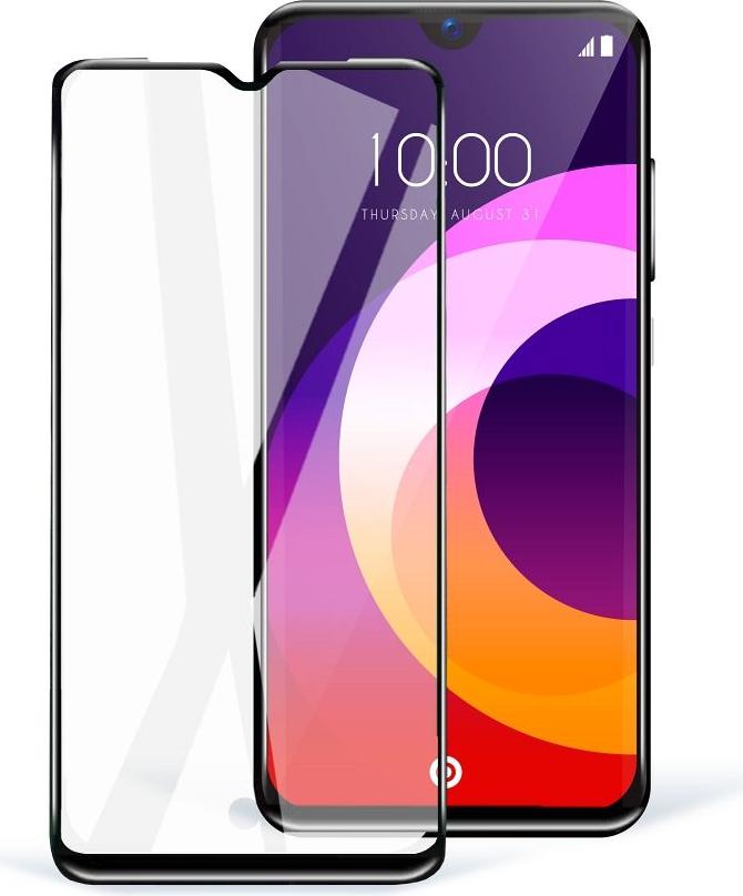 OEM 5D vollklebendes Keramikglas für Motorola G14 / G54 / G73 Schwarz