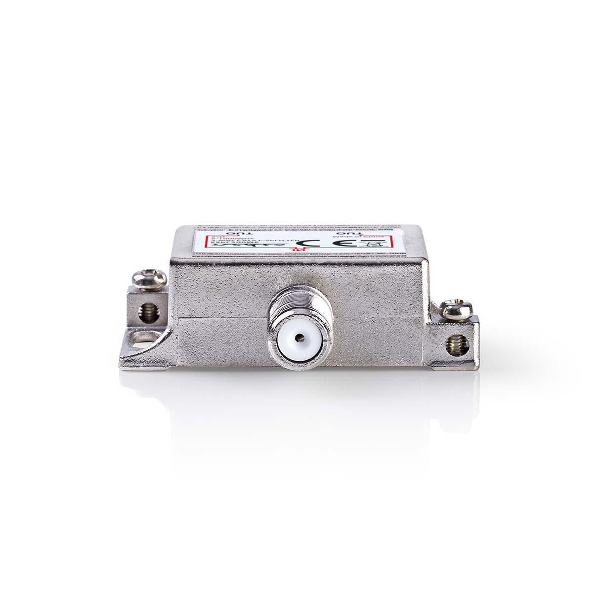 Nedis CATV-Splitter - 5 - 1000 MHz - Einführungsverlust: 4.2 dB - Anzahl der Ausgänge: 2 - 75 Ohm - Zink SSPL200ME