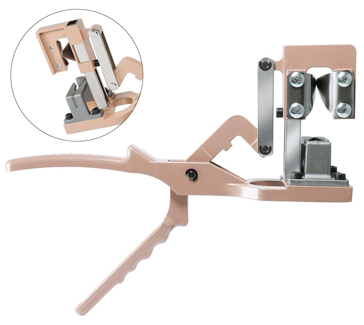Welikera Veredelungsschere, Pfropfschere Garten, für große Äste, Vollmetallgehäuse mit SK5-Klinge, ideal zum Veredeln von Obstbäumen KAUF-DUMO-GA1127-018