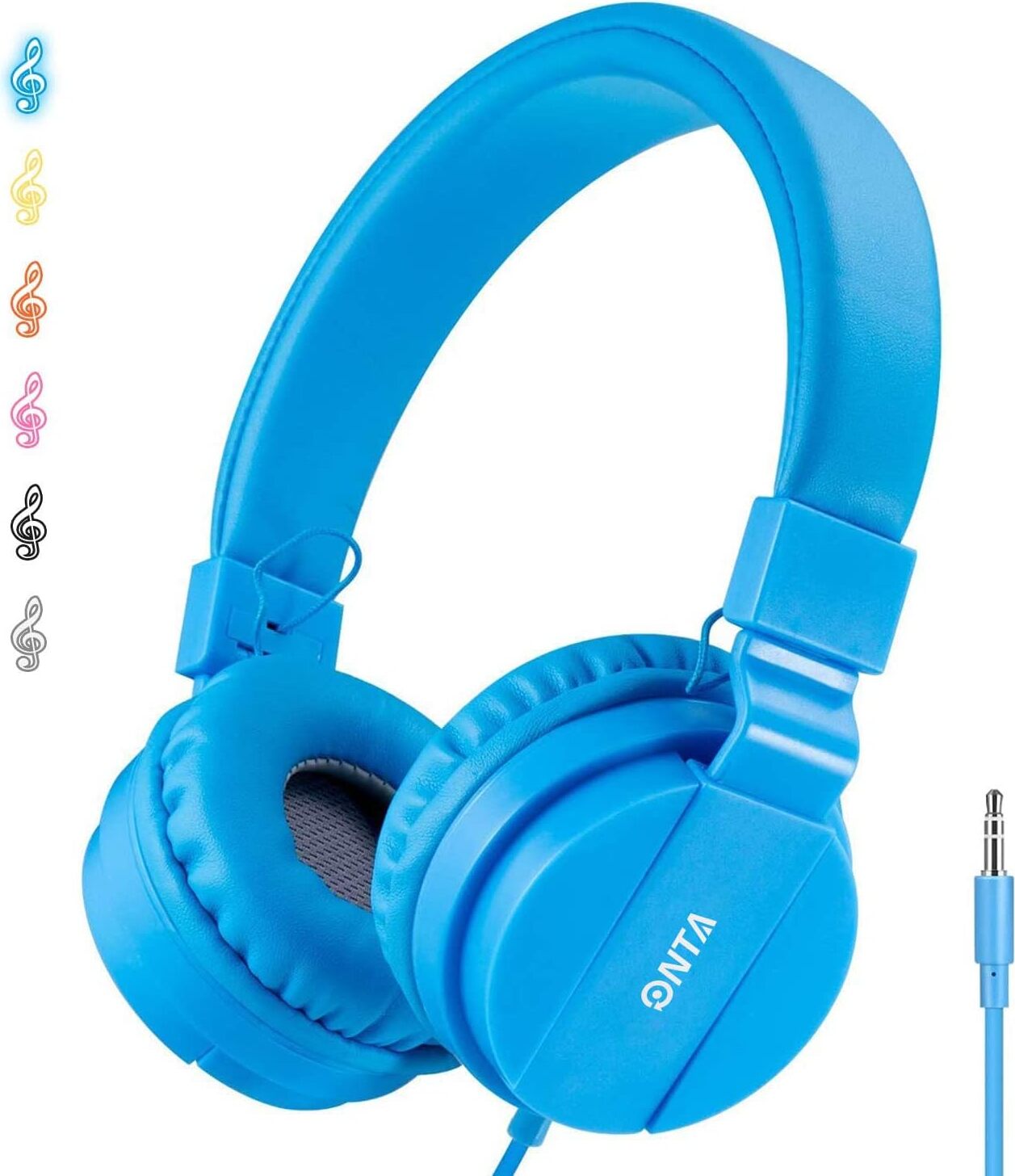 Detské skladacie ľahké slúchadlá pre deti na uši Audio slúchadlá pre deti Mobilné telefóny Smartphony iPhone Laptop Počítač mp3 / 4 Detské slúchadlá -