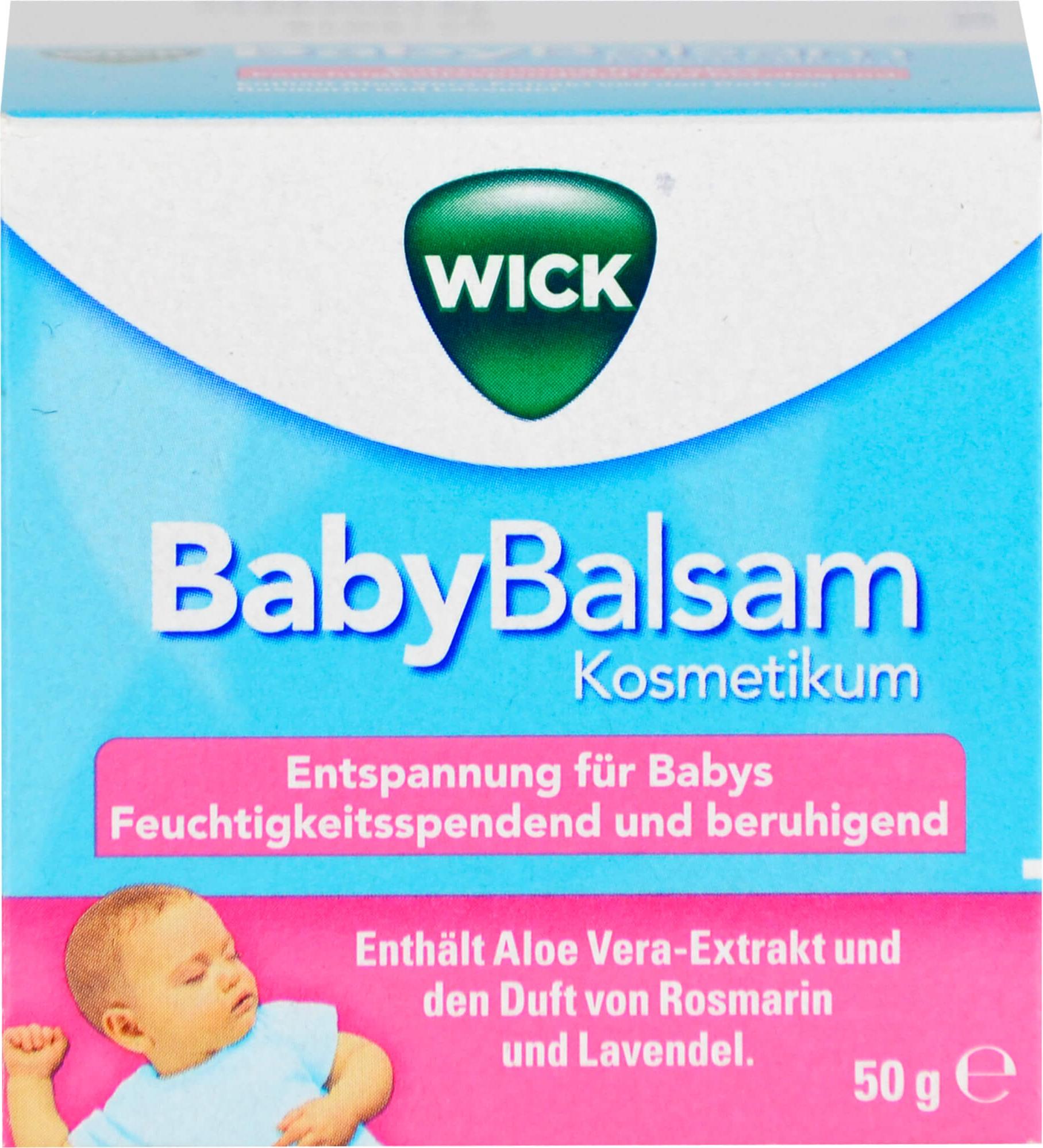 WICK Pharma Zweigniederlassung der Procter & Gamble GmbH Wick Babybalsam für empfindliche Haut 50 g 13427912