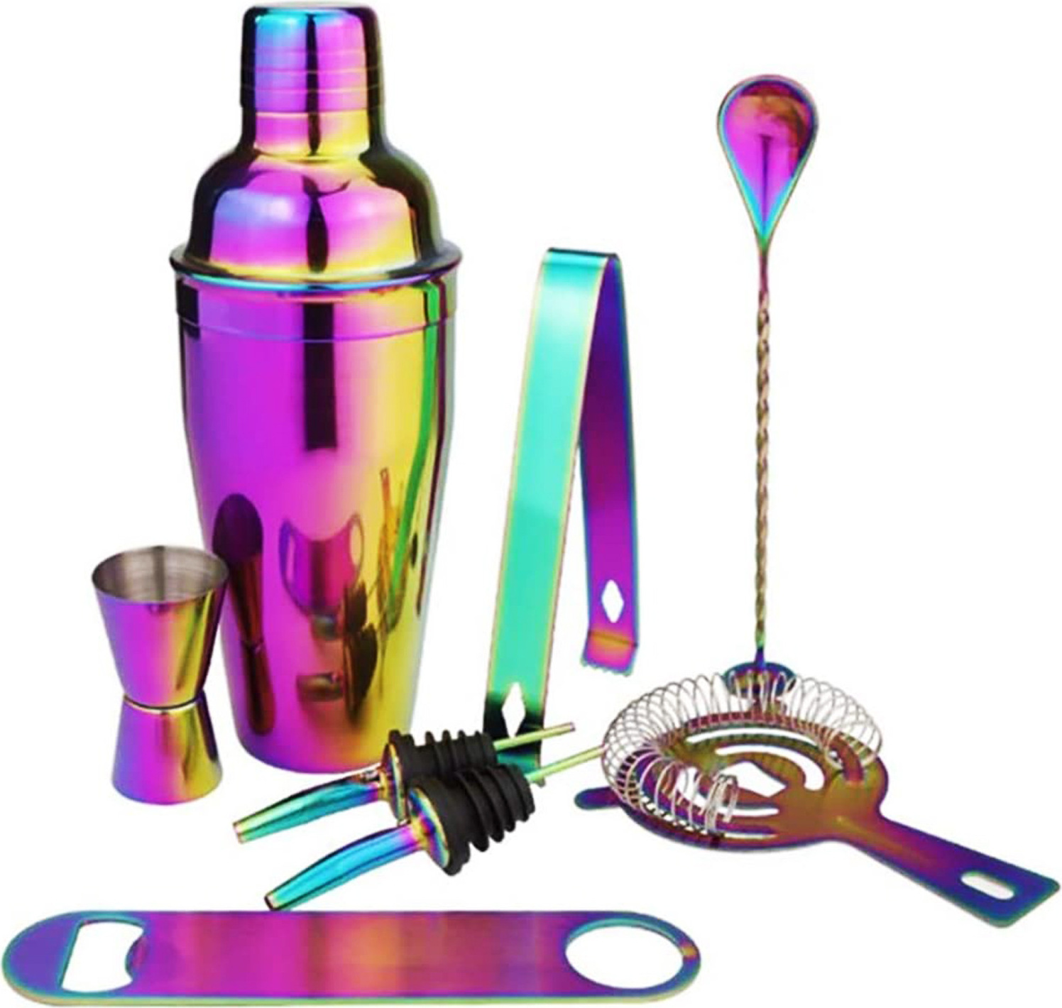 8 Stück, CocktailShaker, EdelstahlMixerSet Kaufland.de