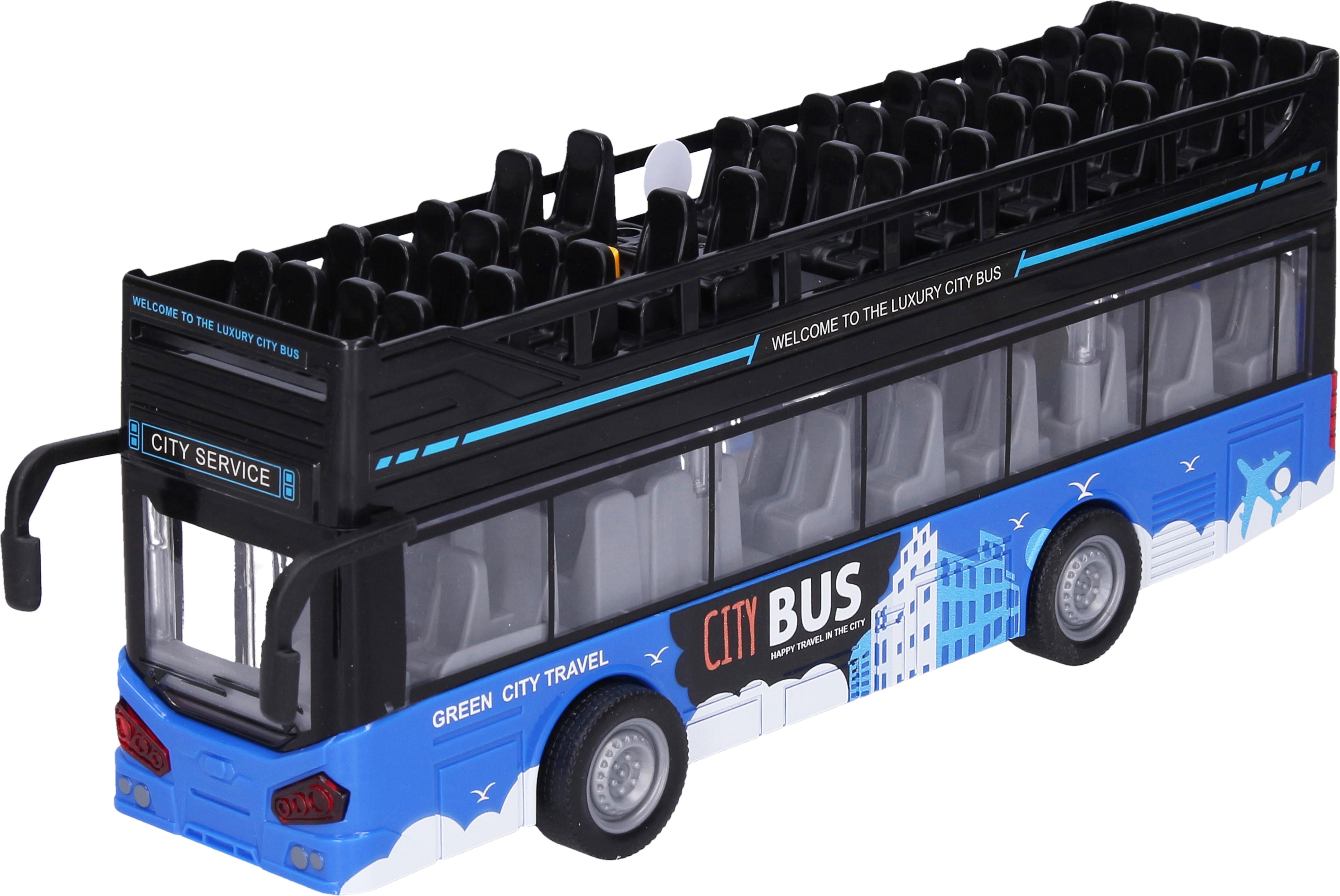 Wiky Doppeldecker-Sightseeing-Bus mit Effekten 28 cm