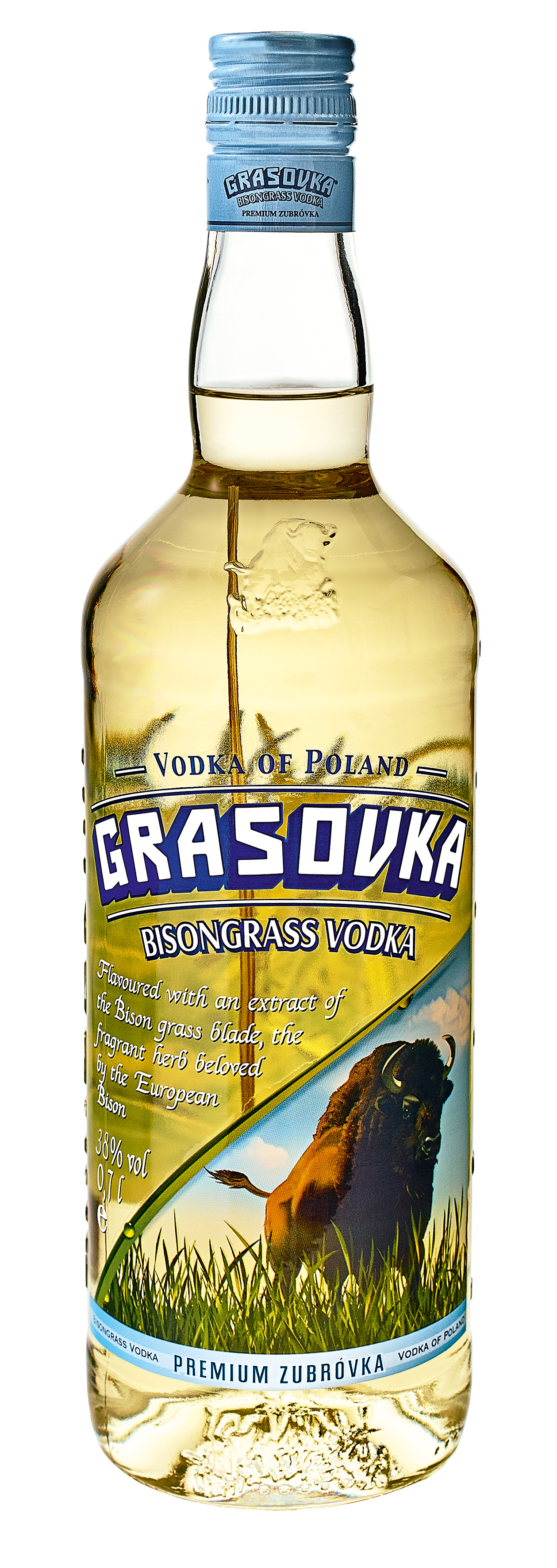 Grasovka Bisongrass Vodka | 38 vol % 0,5 l 