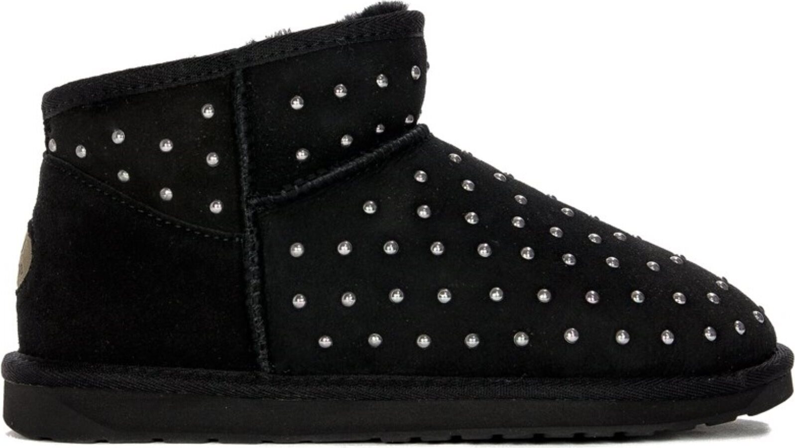 Emu Obuv Buty Australia Botki Damskie Czarne Yilpi Black, W12923Black
