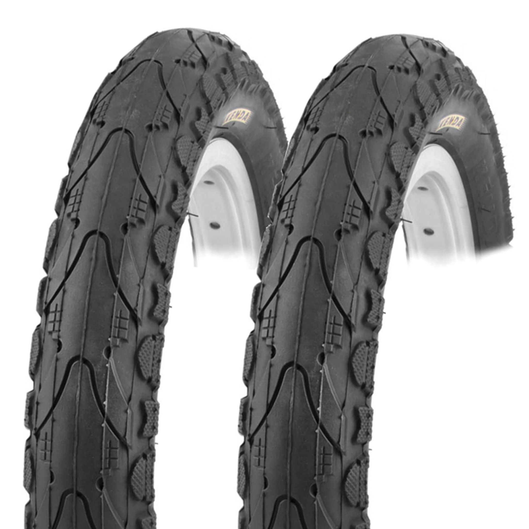 2 Stück Kenda Fahrradreifen 18 Zoll Reifen (18 x 1.75) 47-355 Reifen K-935 18" 520500