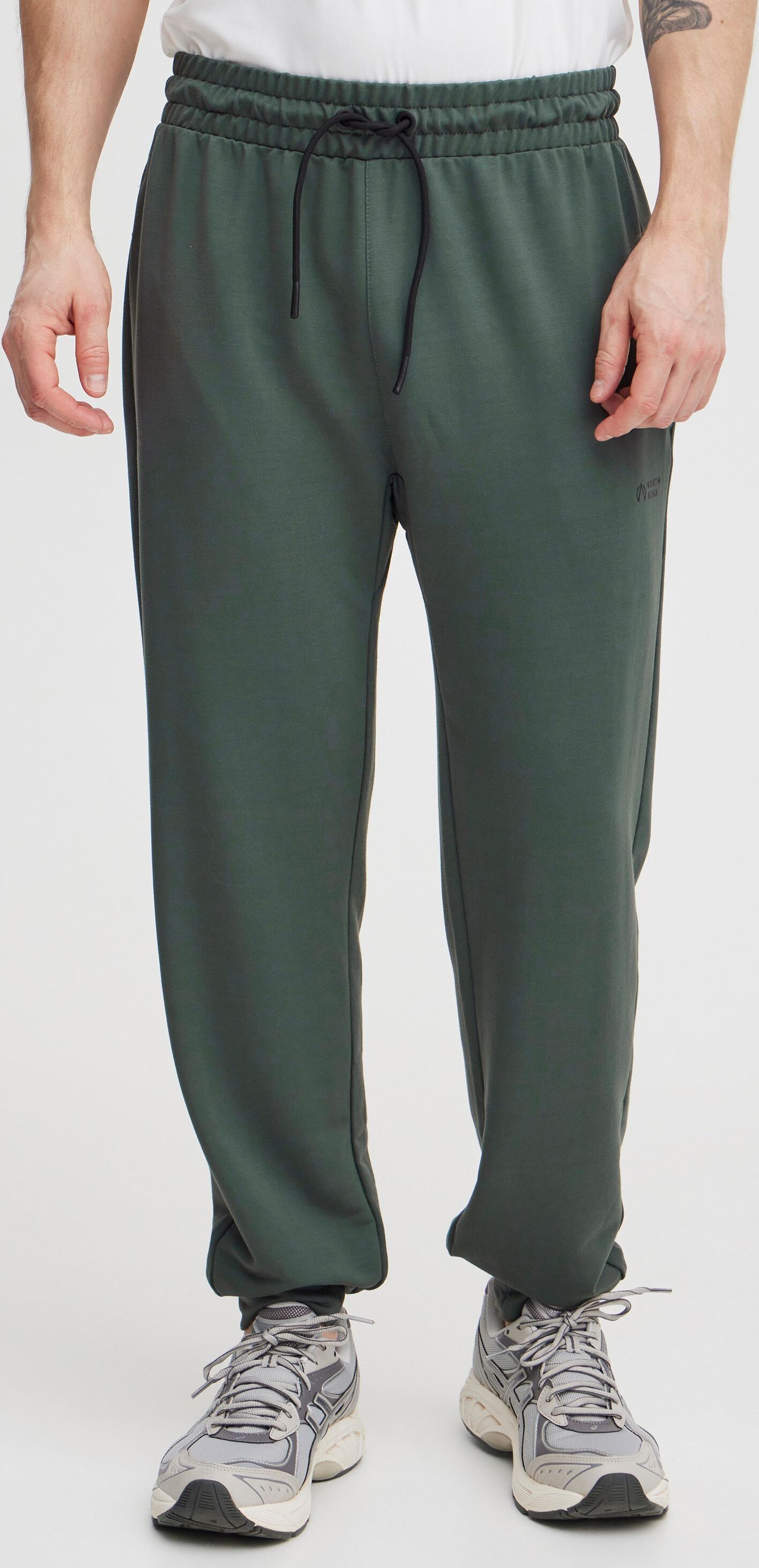 NORTH BEND NBBraidy Herren modische Sweatpants Sporthose komfortabel mit elastischen Bund und Kordeln
