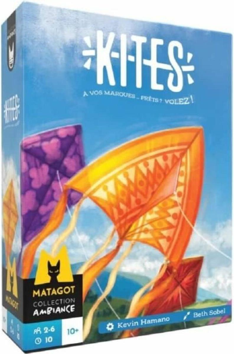 Matagot - Asmodee - Kites - Jeu de société - Jeu de rapidité coopératif - A partir de 10 Ans - 2 à 6 Joueurs - 10 Min - Französische Sprache
