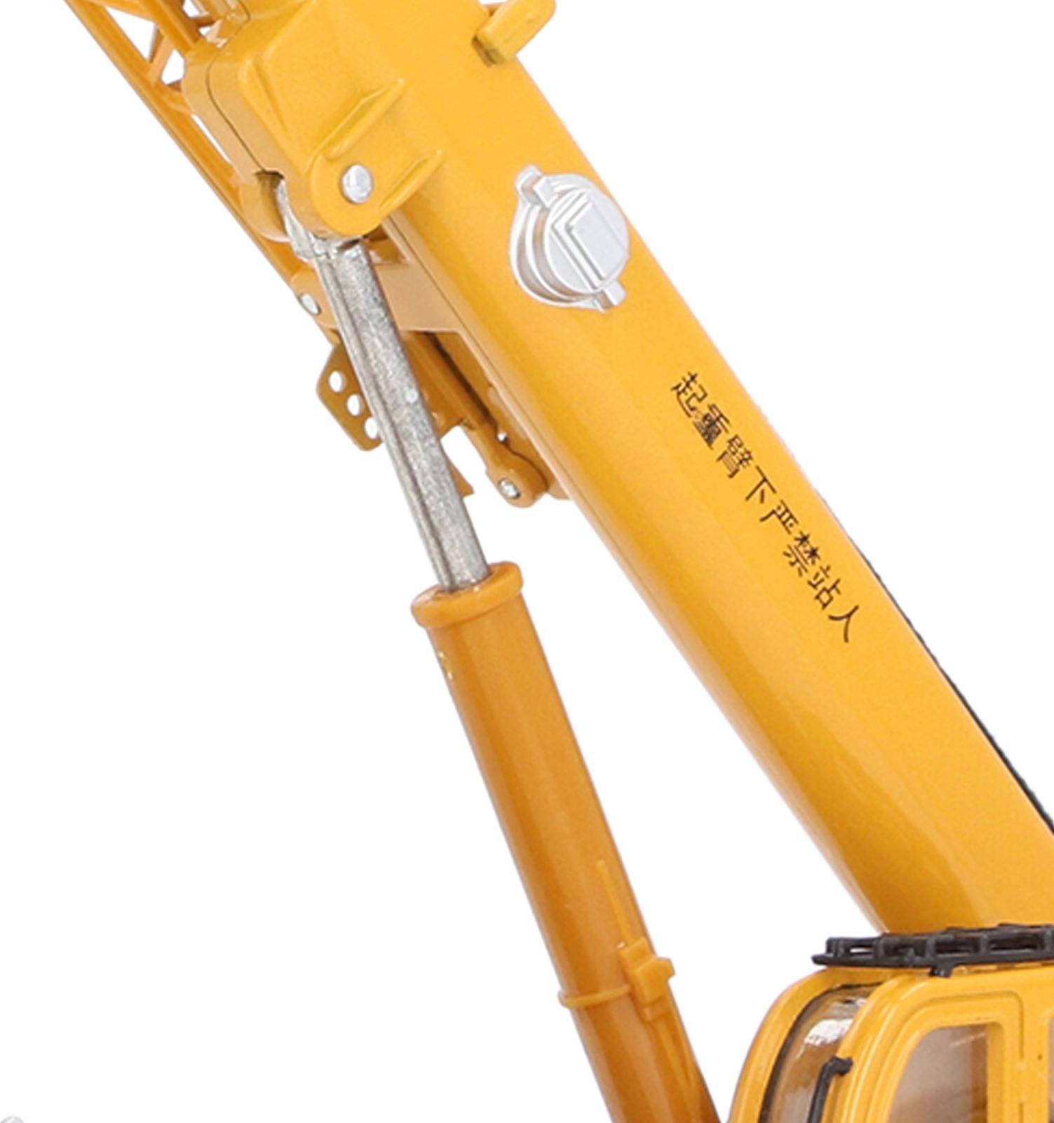 Gistuch Kran-LKW-Spielzeug im Maßstab 1:50, feine Details, mobile Baufahrzeuge, Spielzeugsammlung für Kinder