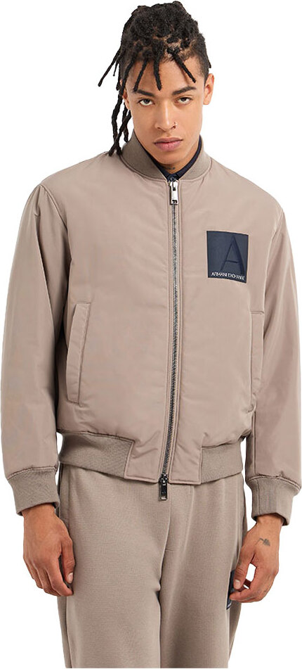 Armani Exchange 6dzb20-zn5mz Jacke Beige L Mann Beige L 6DZB20-ZN5MZ-17AC-L