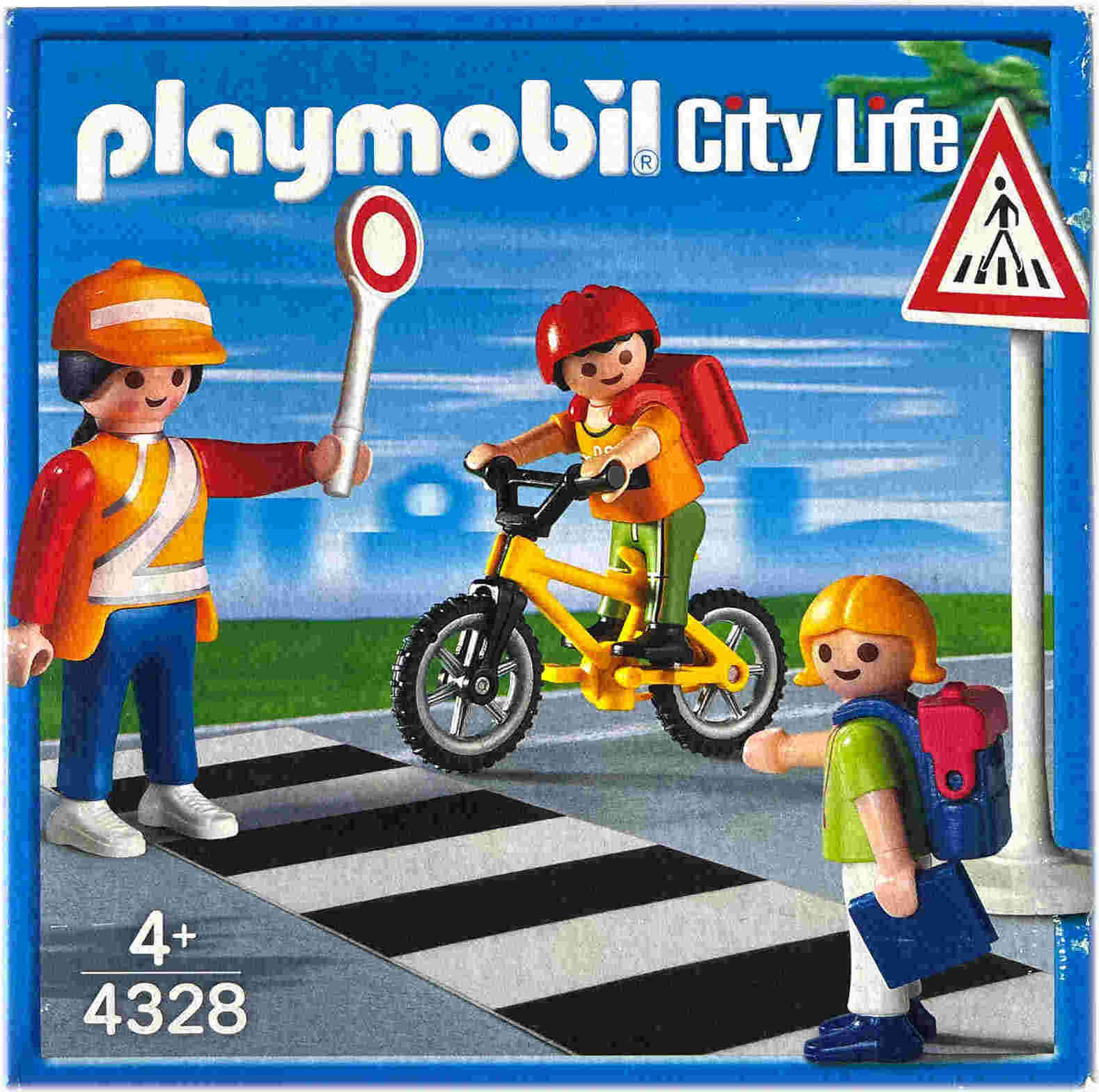 PLAYMOBIL 4328 - Schulweghelferin mit Kindern