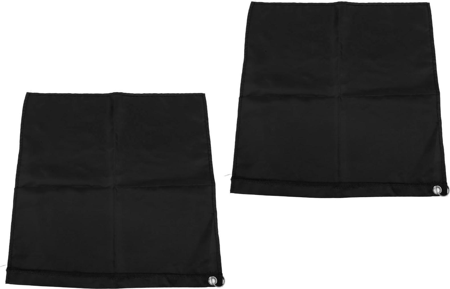 Cocosity 2PCS Pferdetrainingsfahne Abriebfest Tragbare Pferdetrainingsfahne aus Nylon für Aktivität Unterhaltung Schwarz