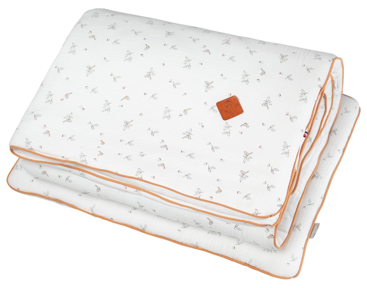 Bettset Melody 2 teilig - 140 x 100 cm - Weiß | by SEVIRA KIDS COUETTE-MELODY