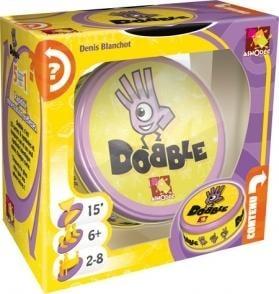 Asmodee Dobble RO Kartenspiel zur Förderung der visuellen Wahrnehmung, 55 runde Karten