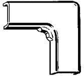 Endkappen HAUTAU WA für Winkelgetriebe, weiß, 1 Stück | Zubehör Beschläge für Fensterbeschläge, Schiebefenster, Schiebetürbeschlag 127880