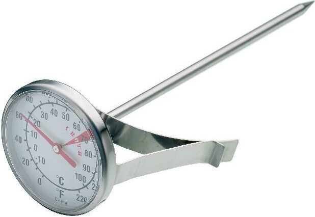 KitchenCraft - Milchthermometer ofEdelstahl KCMILKTH